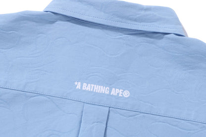 BAPE LINE CAMO JACQUARD OXFORD 長袖襯衫