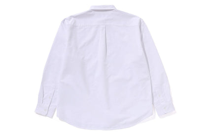BAPE LINE CAMO JACQUARD OXFORD 長袖襯衫