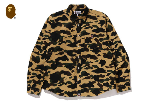 BAPE 1ST CAMO 單點寬鬆版長袖襯衫