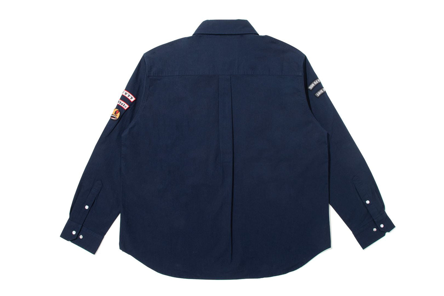 BAPE 【 BAPE BY KAZUKI KURAISHI 】MULTI PATCH MILITARY LS SHIRT