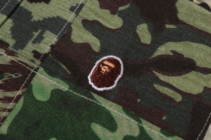 BAPE APE HEAD ONE POINT CAMO PATCHWORK SHIRT