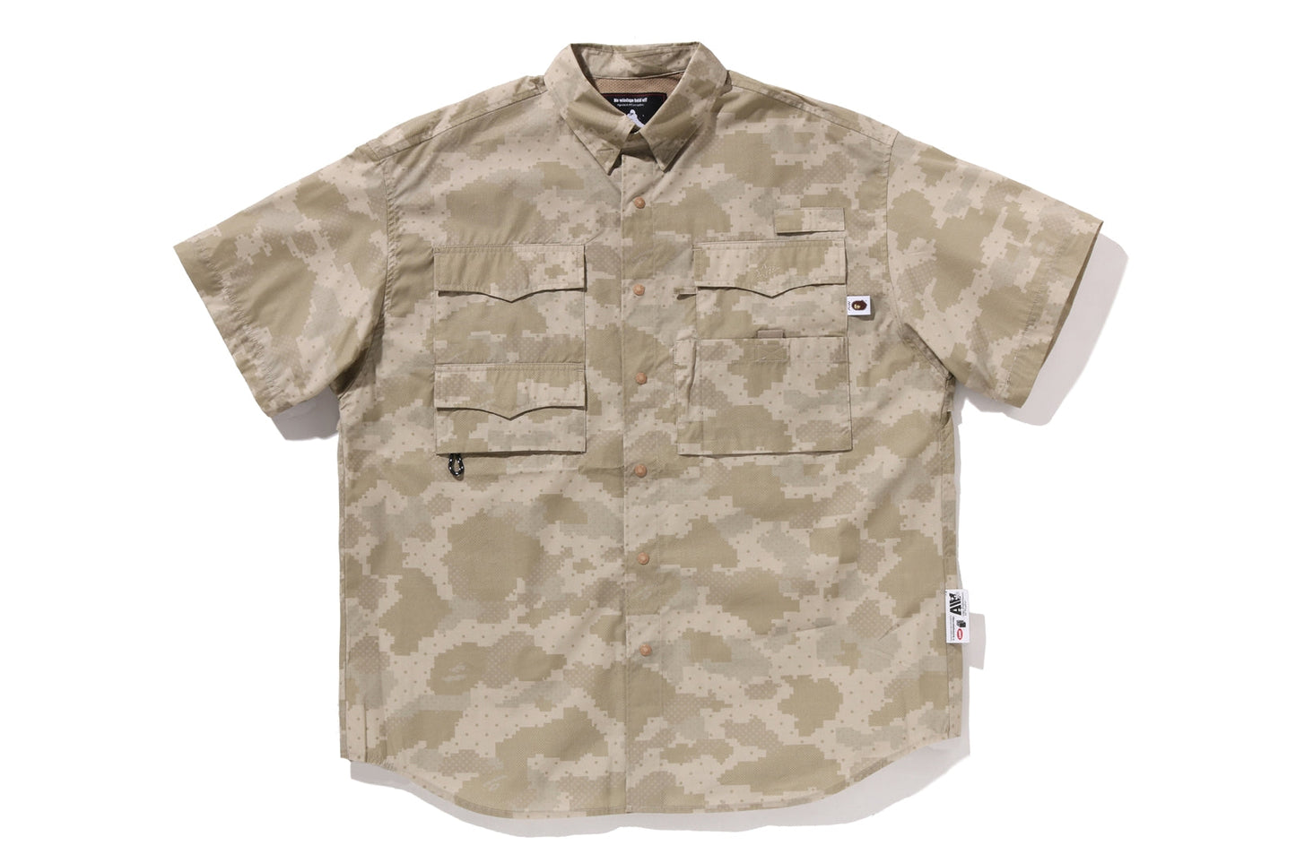 BAPE BAPE BY KAZUKI KURAISHI DIGITAL COLOR CAMO 長袖襯衫