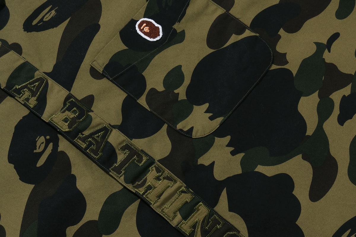 BAPE 1ST CAMO ONE POINT RELAXED FIT LS SHIRT