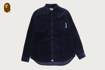 BAPE 絨毛長袖襯衫