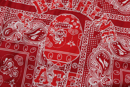 BAPE PAISLEY PATTERN LS SHIRT