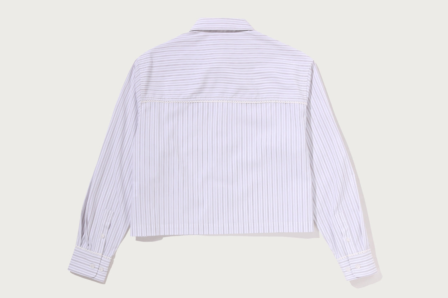 BAPE LOGO STRIPE SHIRT #1