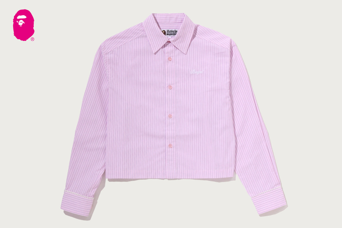 BAPE LOGO STRIPE SHIRT #2