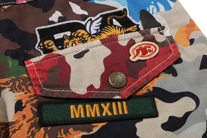 BAPE HYBRID CAMO 多標誌裙