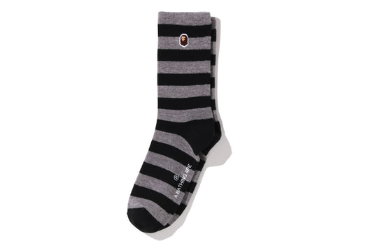 BAPE APE HEAD ONE POINT HOOP SOCKS
