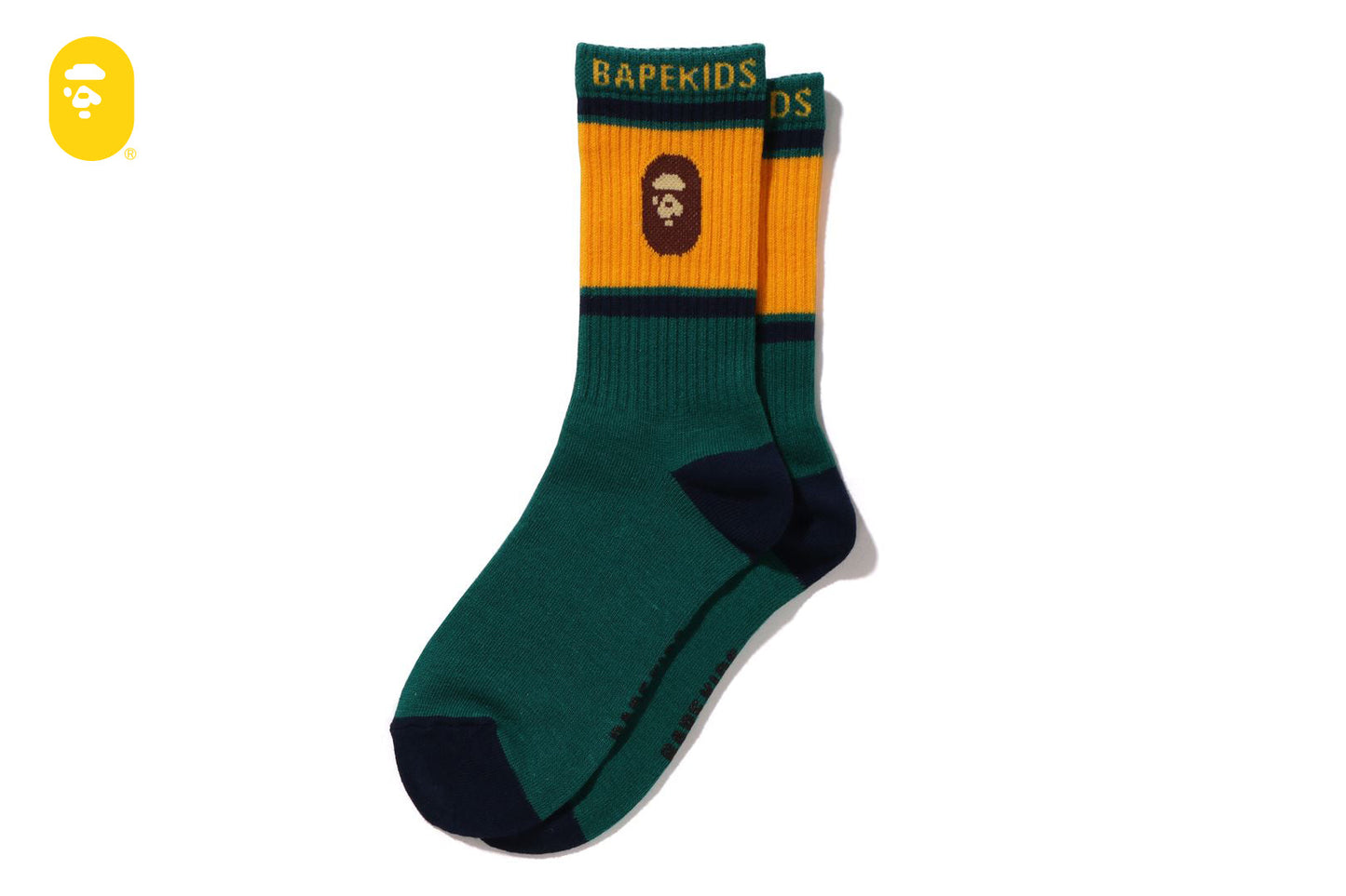 BAPE APE HEAD LINE SOCKS