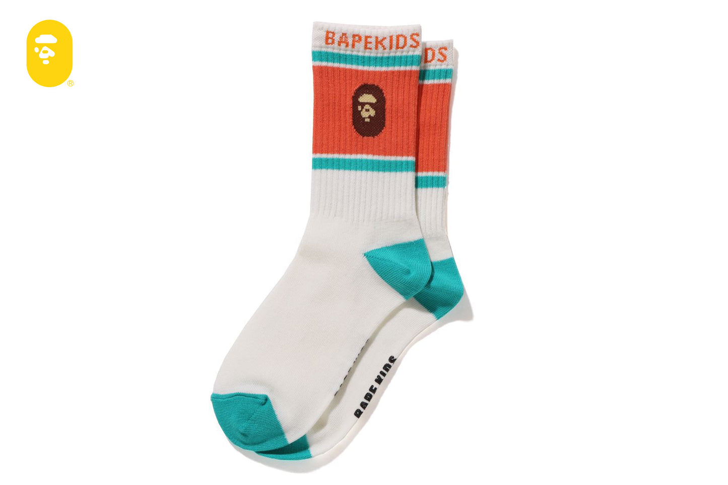 BAPE APE HEAD LINE SOCKS