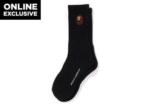 BAPE APE HEAD ONE POINT SOCKS