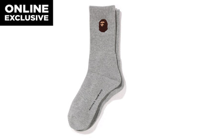 BAPE APE HEAD ONE POINT SOCKS