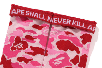 BAPE ABC CAMO JACQUARD SOCKS