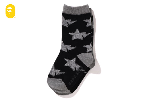 BAPE STA PATTERN SOCKS