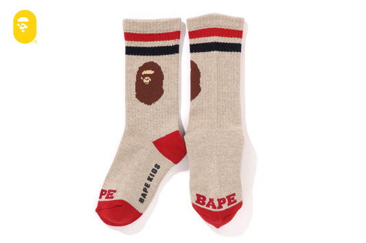 BAPE APE HEAD RIB SOCKS
