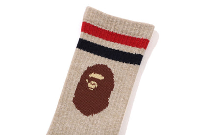 BAPE APE HEAD RIB SOCKS