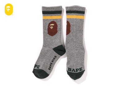 BAPE APE HEAD RIB SOCKS
