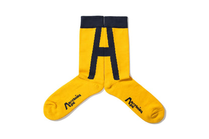 BAPE BY KAZUKI KURAISHI “A” LOGO SOCKS
