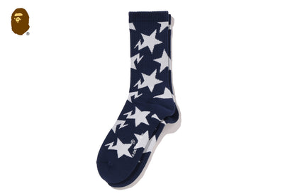 BAPE STA PATTERN SOCKS UNDERWEAR