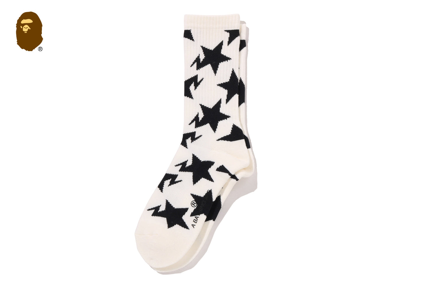 BAPE STA PATTERN SOCKS UNDERWEAR