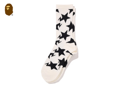 BAPE STA PATTERN SOCKS UNDERWEAR