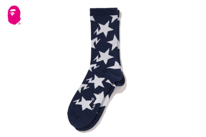 BAPE STA PATTERN SOCKS UNDERWEAR