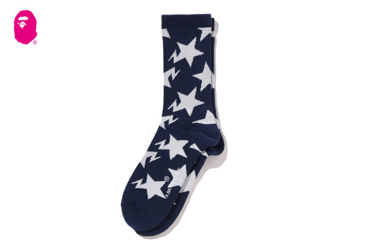 BAPE STA PATTERN SOCKS UNDERWEAR