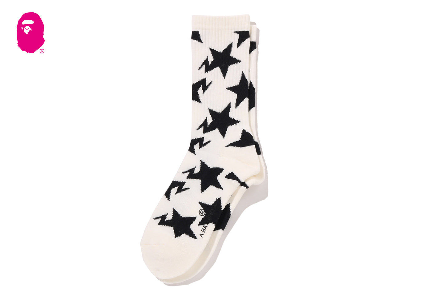 BAPE STA PATTERN SOCKS UNDERWEAR
