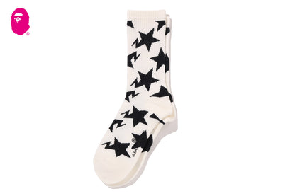 BAPE STA PATTERN SOCKS UNDERWEAR