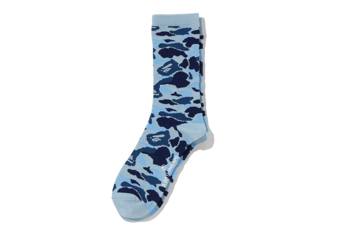BAPE ABC CAMO 迷彩提花襪
