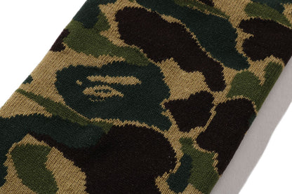 BAPE ABC CAMO 迷彩提花襪