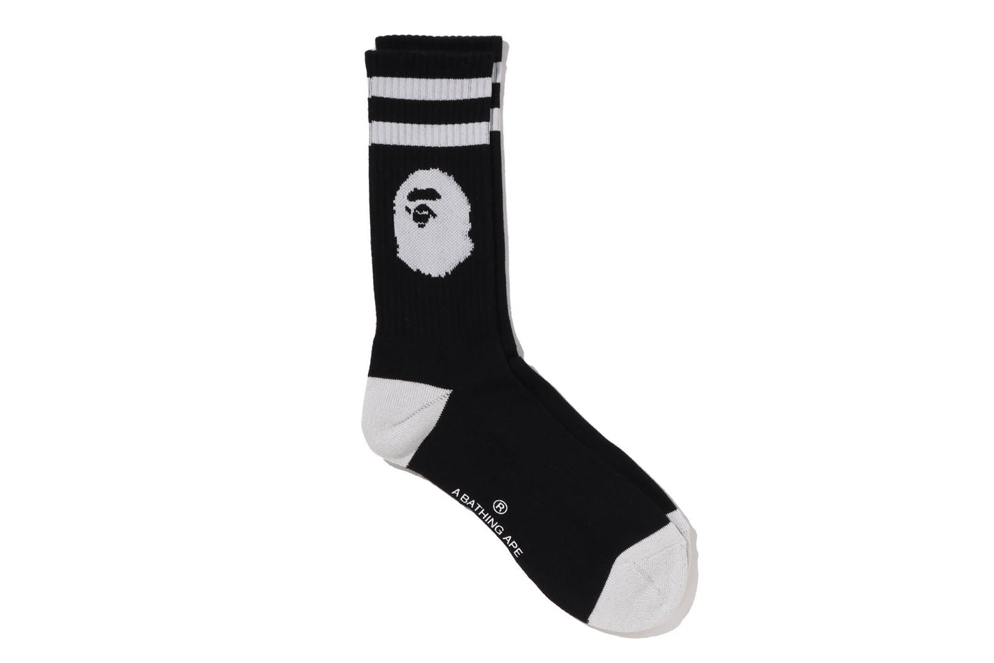 BAPE APE HEAD LINE SOCKS
