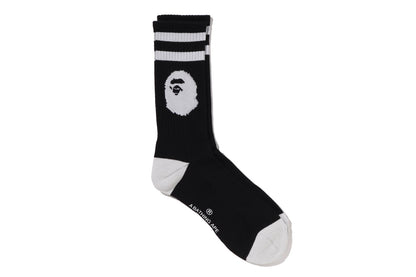 BAPE APE HEAD LINE SOCKS