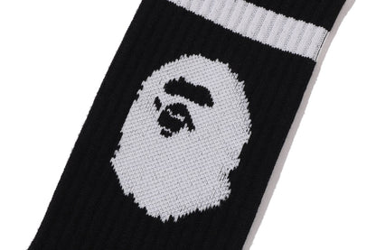 BAPE APE HEAD LINE SOCKS
