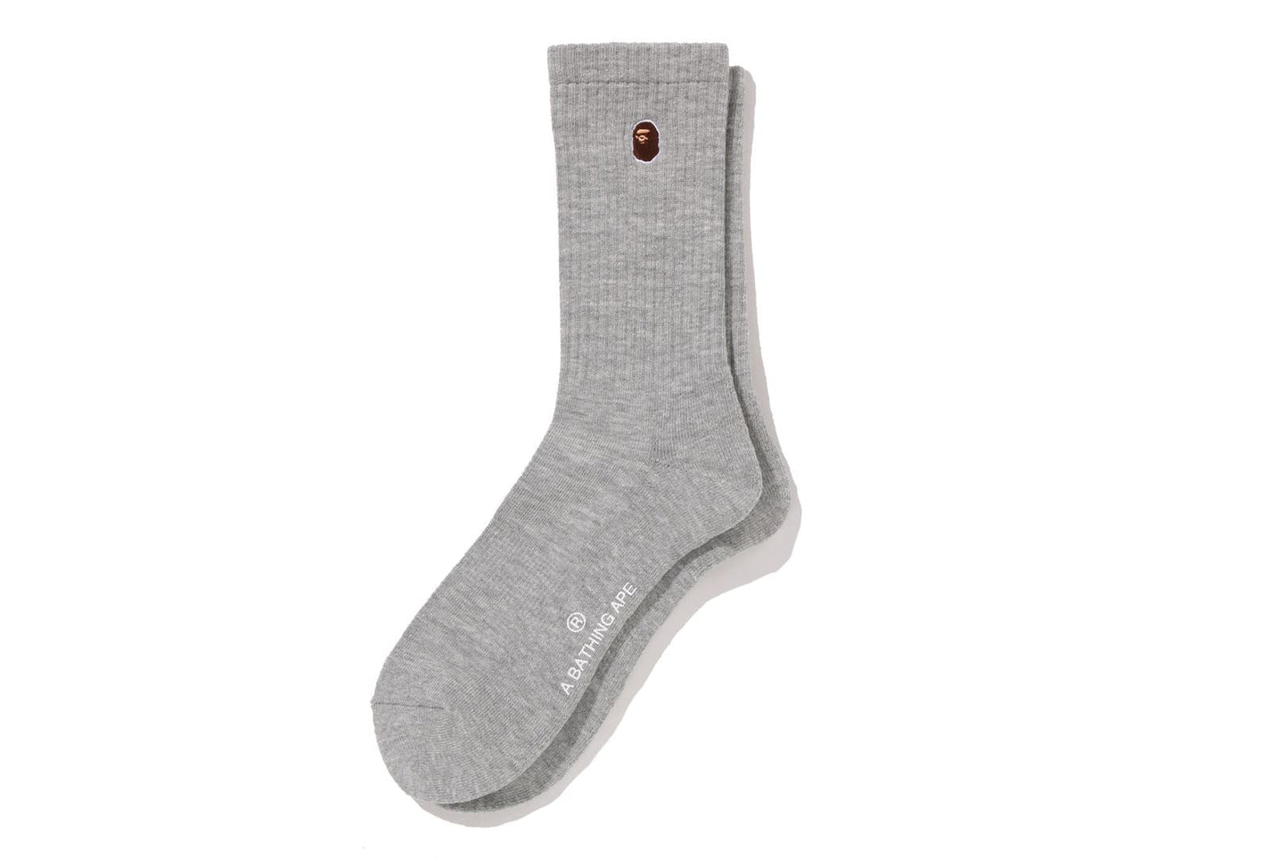 BAPE APE HEAD ONE POINT SOCKS