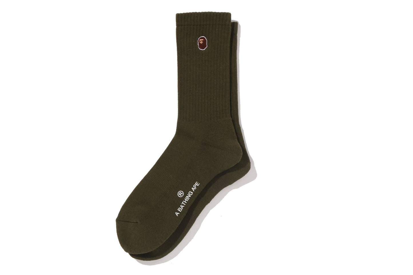 BAPE APE HEAD ONE POINT SOCKS