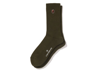 BAPE APE HEAD ONE POINT SOCKS