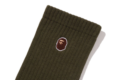 BAPE APE HEAD ONE POINT SOCKS