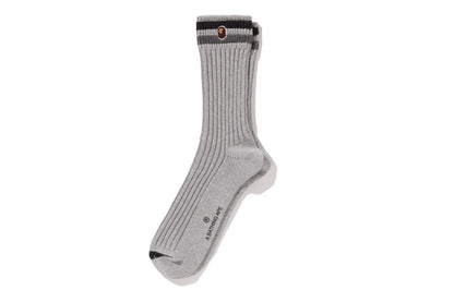 BAPE CHUNKY RIBBED CREW SOCKS