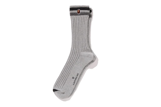 BAPE CHUNKY RIBBED CREW SOCKS