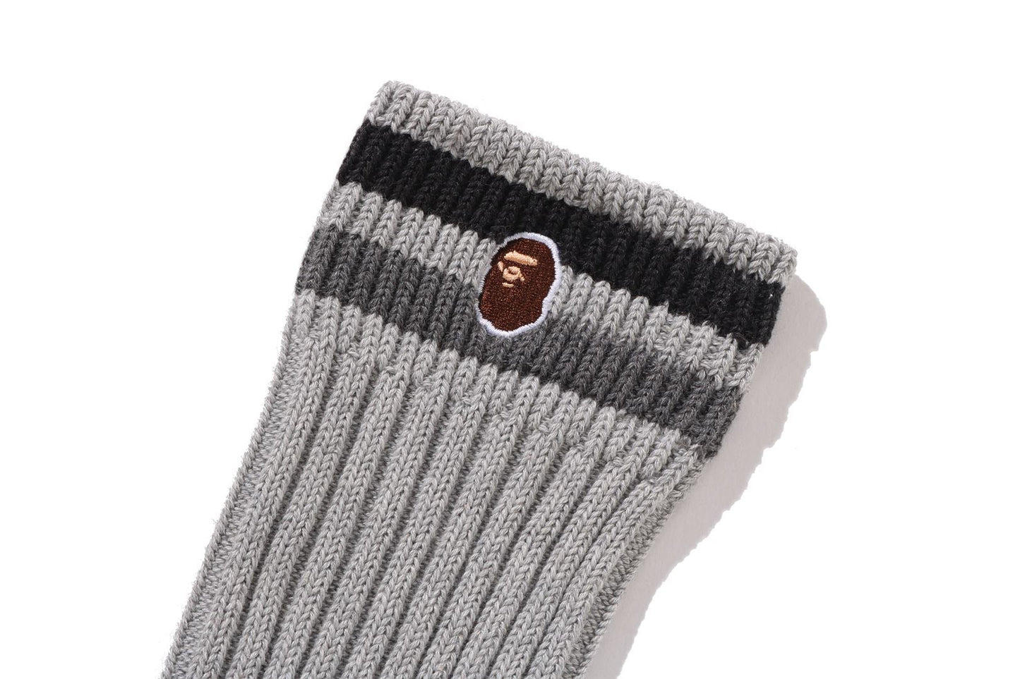 BAPE CHUNKY RIBBED CREW SOCKS