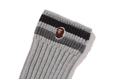 BAPE CHUNKY RIBBED CREW SOCKS