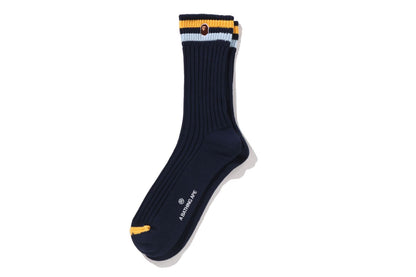 BAPE CHUNKY RIBBED CREW SOCKS