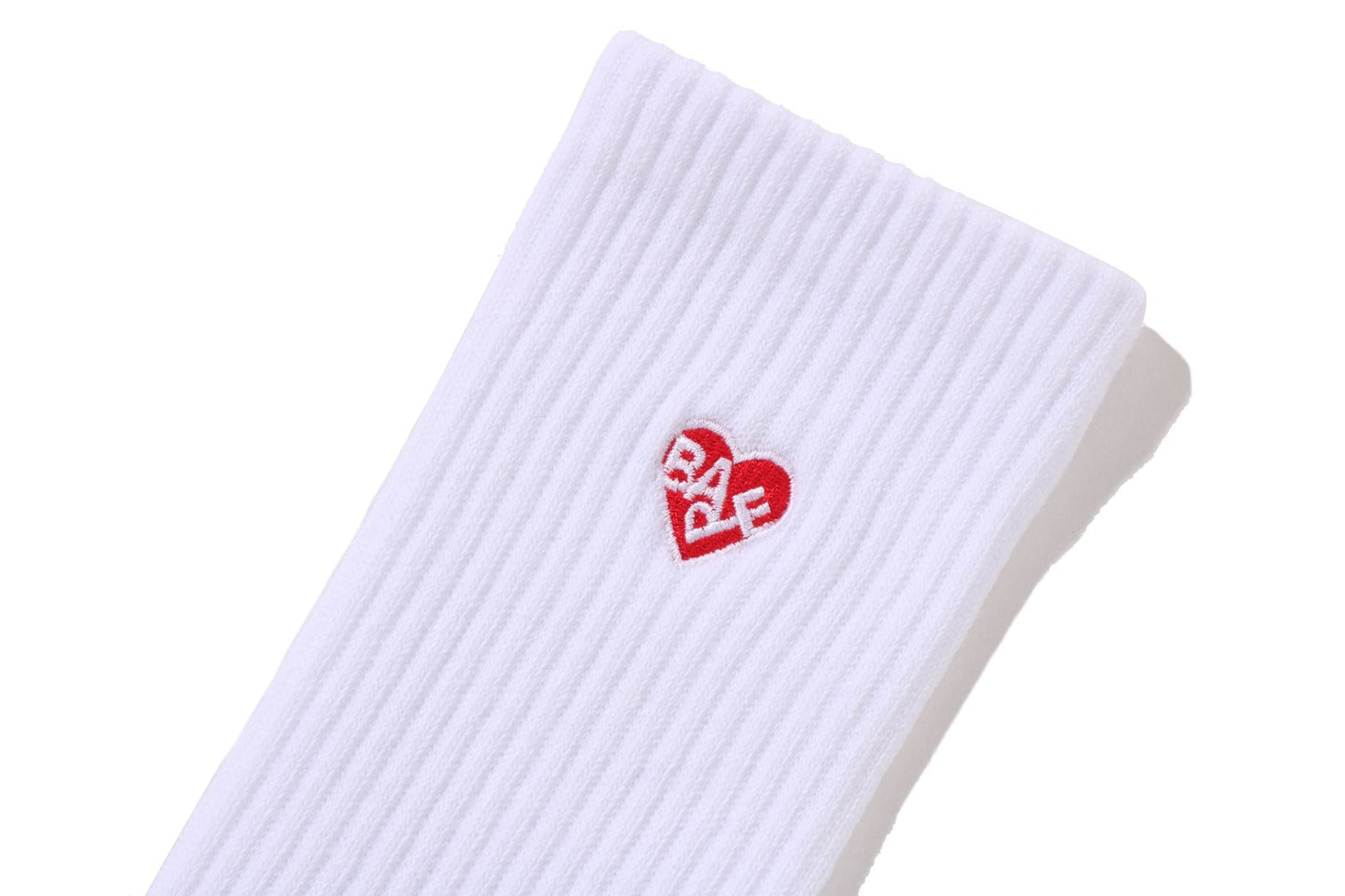 BAPE APE HEAD ONE POINT BAPE LOGO SOCKS
