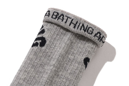 BAPE 大學條紋襪