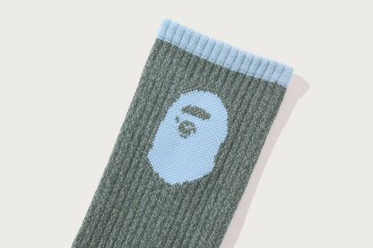 BAPE APE HEAD LINE SOCKS