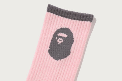 BAPE APE HEAD LINE SOCKS