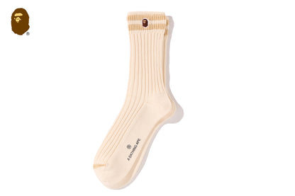 BAPE CHUNKY RIBBED CREW SOCKS