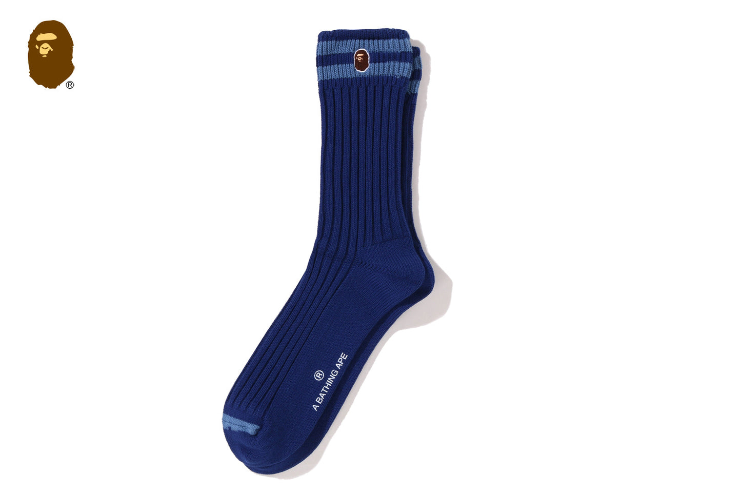 BAPE CHUNKY RIBBED CREW SOCKS